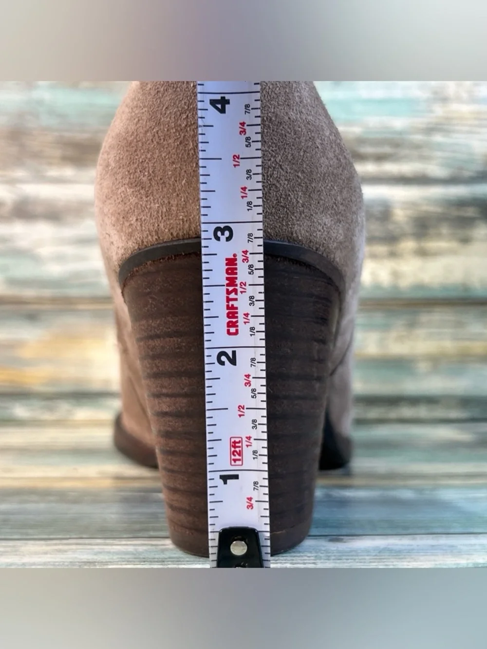 Paul Green Nora Ankle Boot Womens Size US 8.5 Soft Brown Suede Dress Work Zip Up